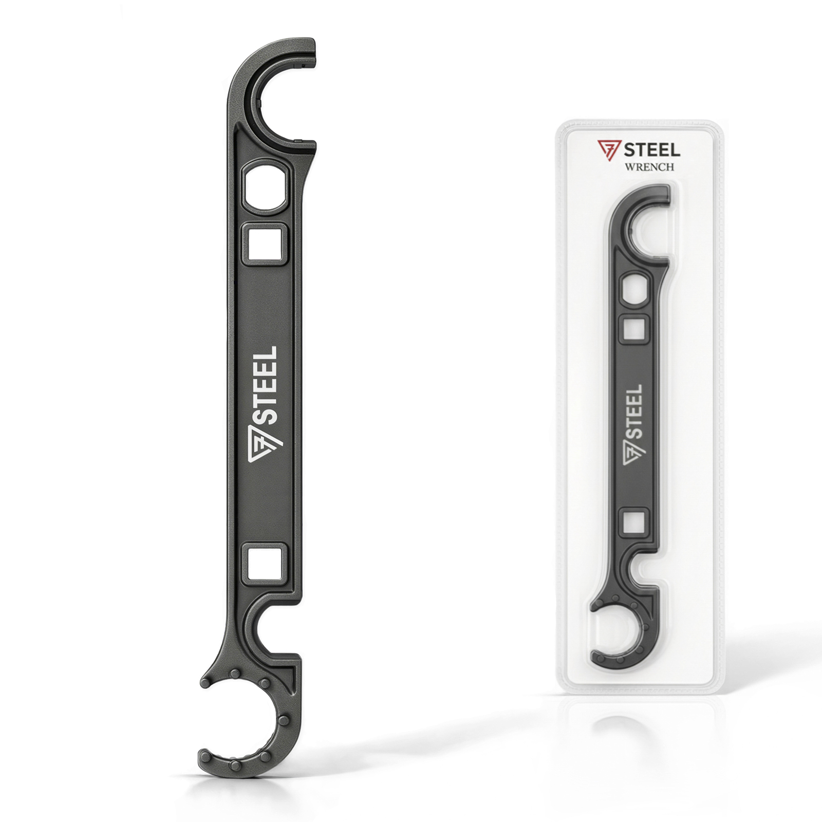 7STEEL Wrench, Heat-Treated 42CrMo Steel Heavy-Duty Multi-Function Tool