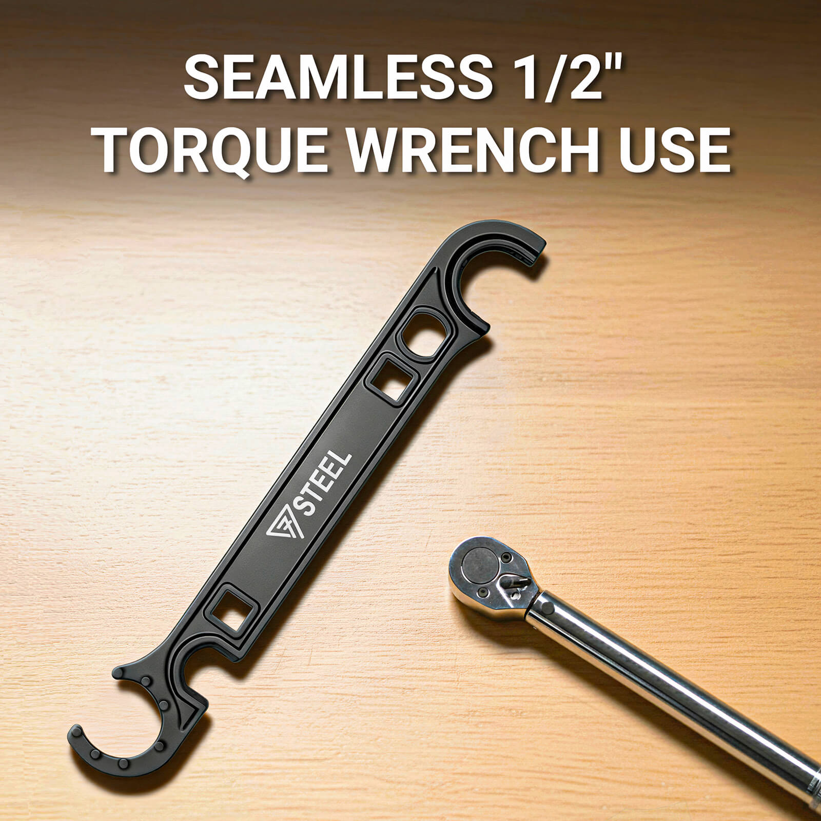 7STEEL Wrench, Heat-Treated 42CrMo Steel Heavy-Duty Multi-Function Tool - Image 5